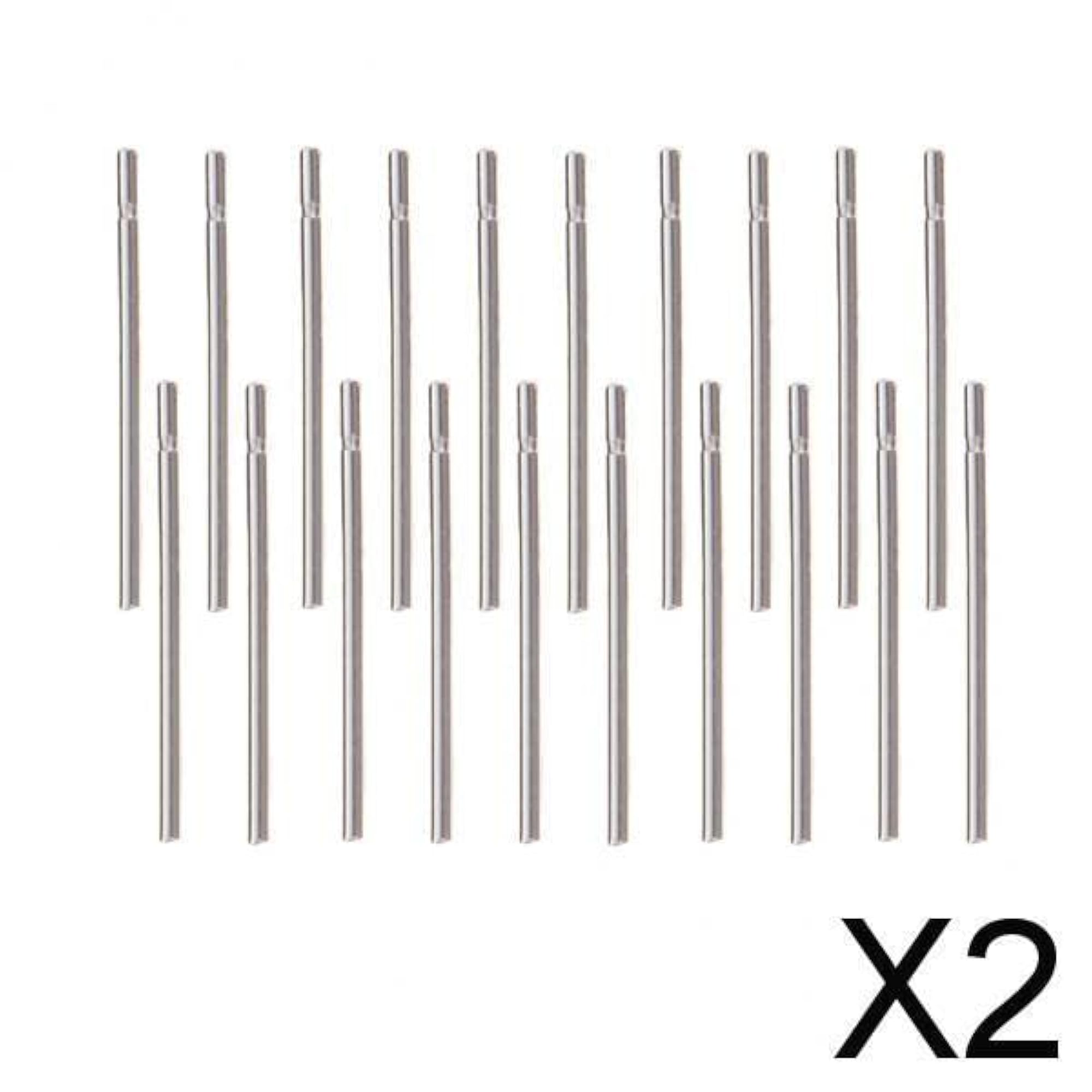 2x10 Pairs Minimalist Sterling Silver Ear Pin Stud Earrings Set