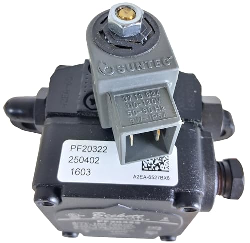 Single Cylinder Repair Genuine OEM Beckett 120 Volt, Cleancut Oil Burner Pump Compatible with Residential/Commercial Oil Burners, furnaces, boilers, and Related HVAC Systems 2184404U PF20322