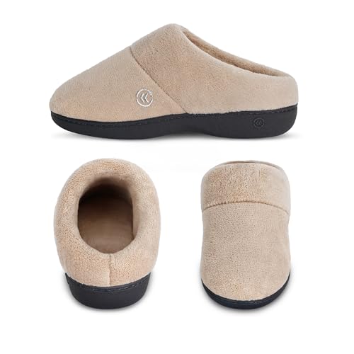 Image of isotoner womens Classic Clog Non-slip Memory Foam Slippers