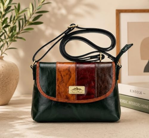 SEA MOUNT genuine leather sling bag – image 2