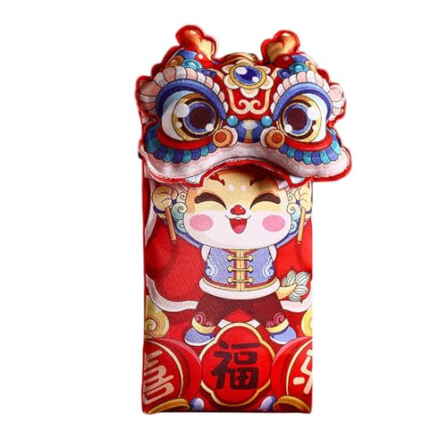 predolo Pacotes vermelhos envelopes de cartão de felicitações de dinheiro da sorte 2024 dragão chinê