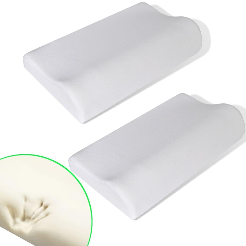 Genérico Dos Almohadas cervicales,Salud y Belleza,Cuidado Personal,Ayudas para conciliar el sueño-241226