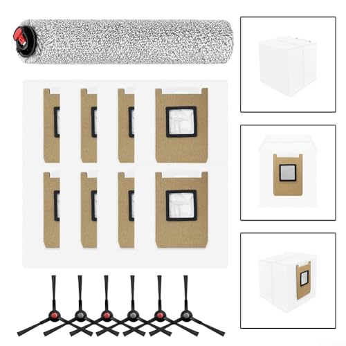 Sacs poussière Eufy E25 E28 kit brosses pour sols propres - 6