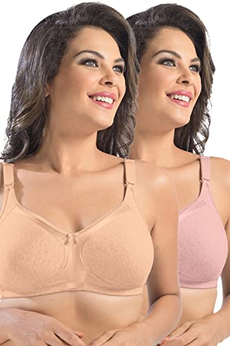 Image of SONARI Zoya Women's Non Padded Full Coverage Bra Pack of 2