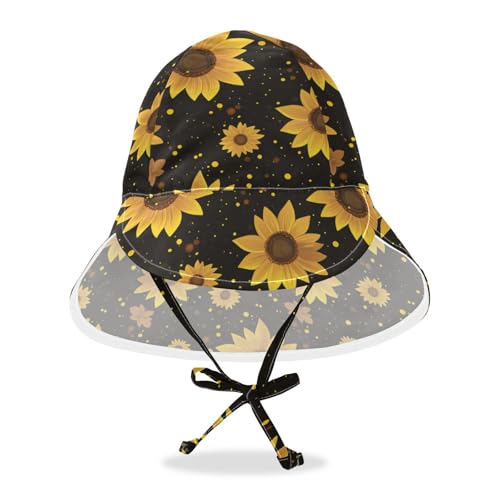 Kids Sun Hats Baby Boys' Caps Baby Girls' UPF 50 Neck Flap Beach Essentials