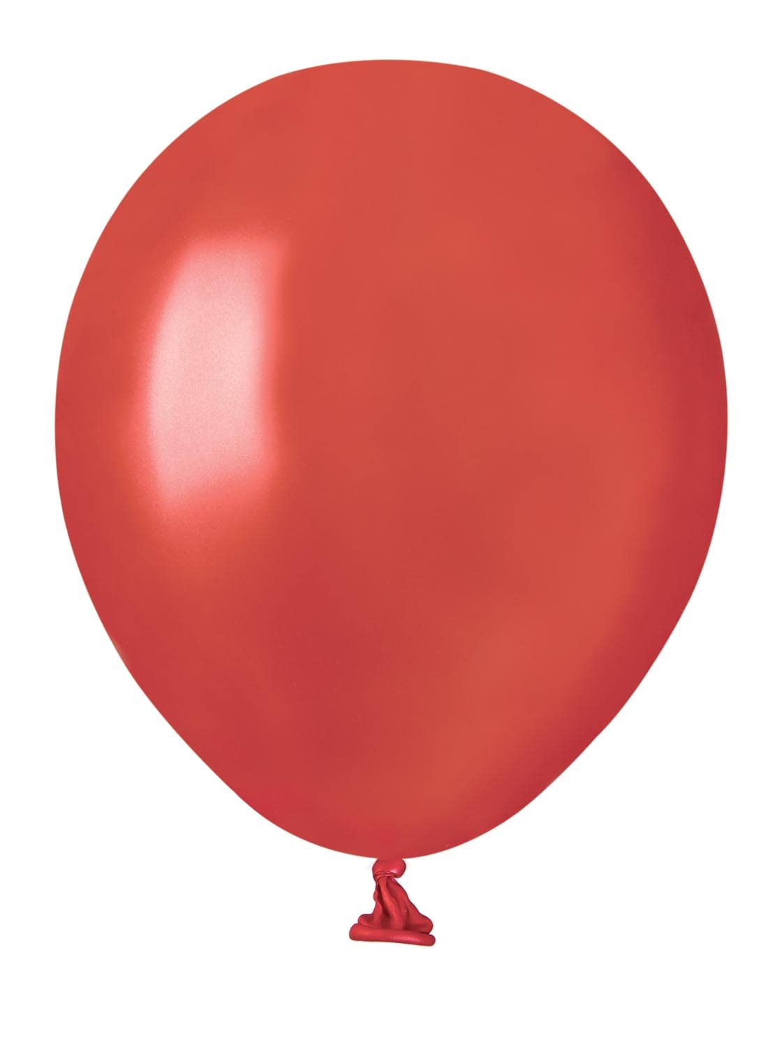 Pack 100 balloons pearly in natural latex Premium Quality A50 (Ø 13cm / 5"), red pearl