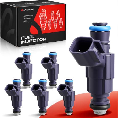 A Plus Auto Fuel Injectors Compatible with 3.6L V6 Chevy Pontiac Cadillac