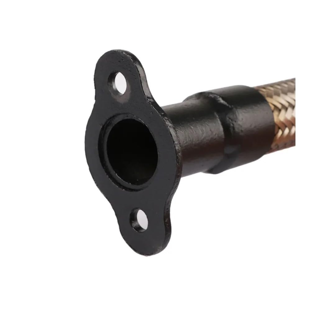 Tubo Escape Moto Tubo Enlace Silenciador Tubo para Escape para Motocicletas para Viper Flexible para Motor Gasolina para 80 CC, Piezas, Accesorios para Sistemas