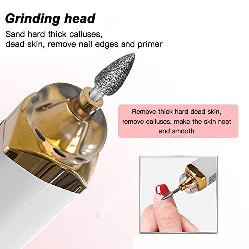 Furadeira elétrica sem fio 2 velocidades USB recarregável baixo ruído portátil ferramenta de cuidado