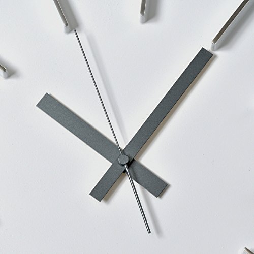 Amazon.co.jp: Lemnos Edge Clock AZ-0115 + 壁の穴が目立ちにくい時計