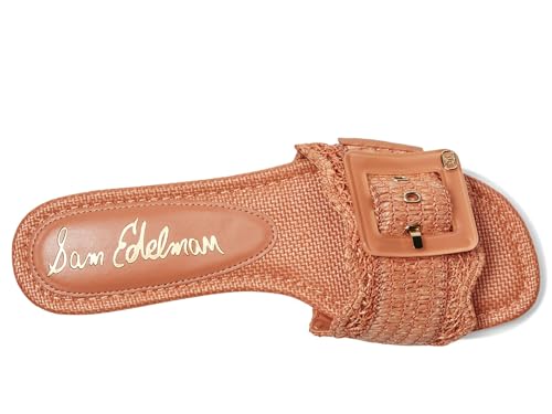 Sam Edelman Women's Bambi Flat Sandal, Stucco Coral, 5.5 — view 3