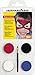 Produktbild Eberhard Faber 579015  Schminkfarben-Set Spiderman mit 4 Farben, Pinsel und Anleitung, wasserlöslich, schnell trocknend, zum Bemalen von Gesichtern