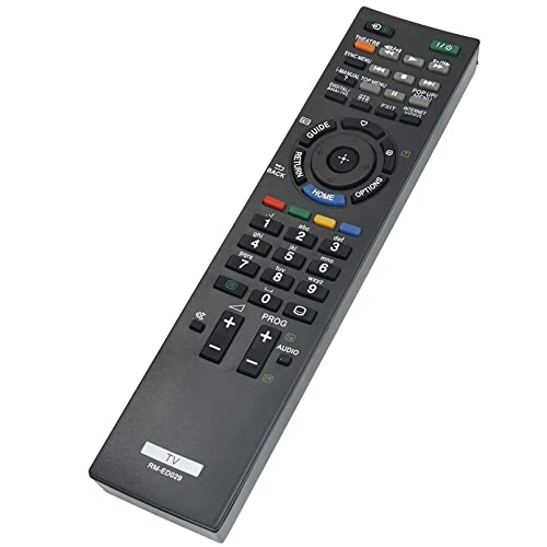 VINABTY RM-ED029 Replacement Remote Control fit for Sony Bravia TV KDL-24EX320 KDL-24EX325 KDL-26EX320 KDL-32EX320 KDL-32EX421 KDL-32EX700 KDL-37EX720 KDL-40HX723 KDL-46EX720 SUB RM-ED044 RM-ED045 - Image 2