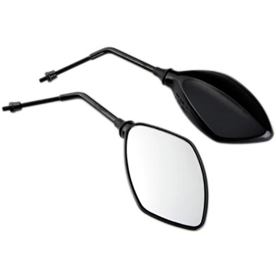 Rétroviseur scooter universel 8mm noir pour remplacer vos miroirs cassés