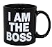 Island Dogs Giant I am The Boss Mug, Black
