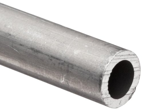 Aluminum 6061-T6 Pipe Schedule 40 1" Nominal, 1.049" ID, 1.32" OD, 0.13" Wall, 48" Length