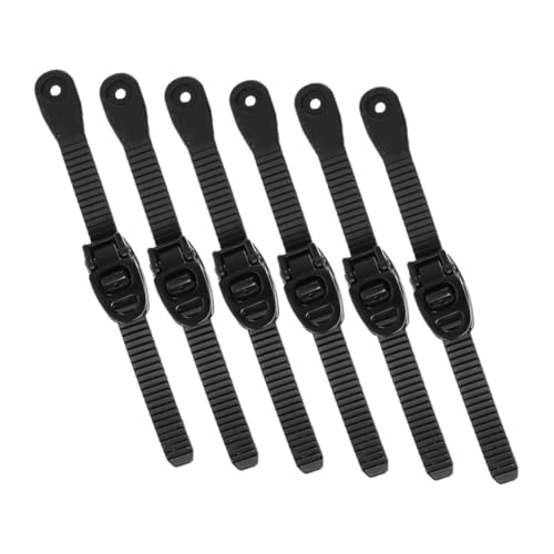 Happyyami Skate Shoe Attachment 6pcs Roller Skate Buckle Easy to Use Tightener for Ages Skaters