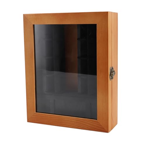 Bibliothèque miniature en bois massif Pilipane pour décoration de bureau