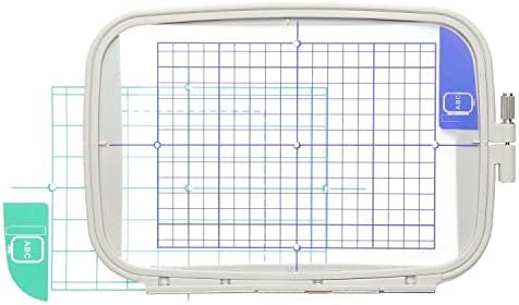 New brothread Embroidery Machine Hoop SA444 with 5"x7" Embroidery Area Compatible with Brother PE900 SE2000 PE800 SE1900 SE1950 PE780D 770 700 750D SE1800 Innovis1250D Babylock Accord Emore Ellure