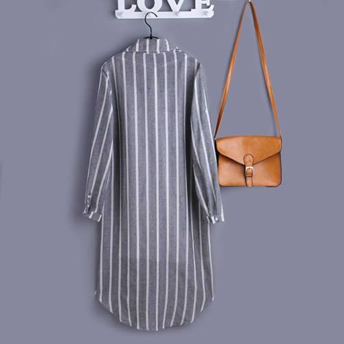 Spring Cardigans for Women 2025 Lightweight Plaid Button Down Long Sleeve Shirts Cute Boho Beach Cover Up Outerwear4