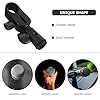 HOMOCONO Microphone Clip Holder Universal Mic Clamp Compatible with Lewitt 240 Handheld Wireless Mic Sturdy Shockproof Microphone Mount for Studio and Live Recording #2