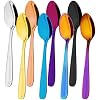 B-8 Pcs color Tea Spoons