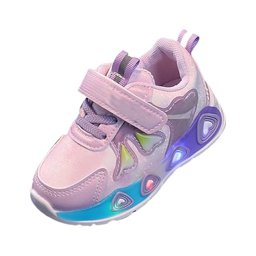 Light Up Shoes for Boys Girls Toddler Flashing Sneakers Breathable Sport Walking Shoes for Kids Toddler Girls Sneakers