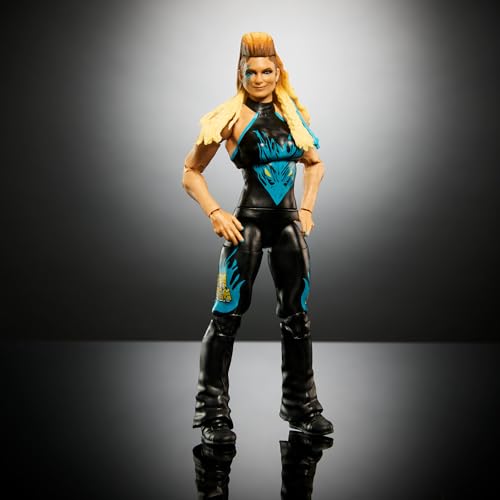 Mattel WWE Figurine Articulée Élite Beth Phoenix Royal Rumble Avec Accessoires Emblématiques Et Éléments Pour Figurine Virgil Technologie Truefx À Collectionner Jouet Enfant Dès HVF81 - vue 5