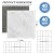 AKOLAFE 40 Sheet Vinyl Flooring 12x12 Peel and Stick Floor Tile Waterproof Clearance Vinyl Floor Tiles White & Grey Marble Self Adhesive Floor Tiles Sticky Laminate Flooring for Bathroom Kitchen RV