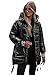OZONEE Damen Winterjacke Jacke Winter Farbvarianten Übergangsjacke Warm Bomberjacke Steppjacke Wintermantel Daunenjacke Leichte Outdoor Puffer Jacket Übergangs JS/5M3188Z/392 SCHWARZ L