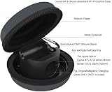 MoKo Storage Box Compatible with Apple Watch Ultra 2/Ultra/SE 2/SE/Series 10/9/8/7/6/5/4/3/2/1, Portable Protective Travel Case for AirPods Pro 2/1/AirPods 3/2/1 Charging Case Holder Dock,SpaceGray