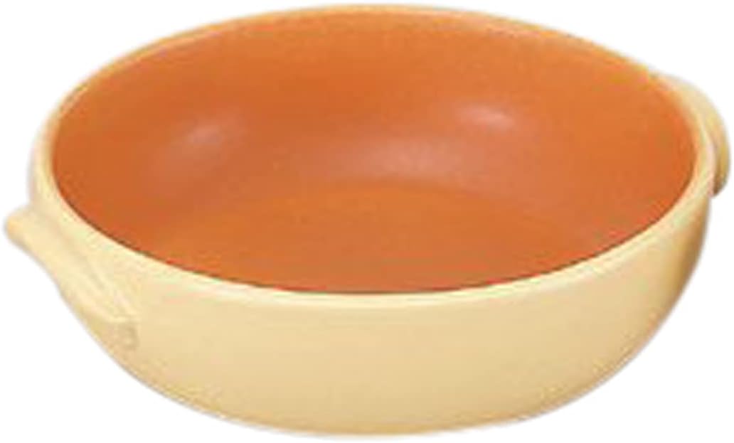 Set of 10, Heat Resistant Gratin Marche Round Au Gratin (Large) (Banko Ware) [8.5 x 7.7 x 2.0 inches (21.5 x 19.5 x 5.2 cm)] Open Fire [Western Tableware, Restaurants, Hotels, Cafes, Restaurants,