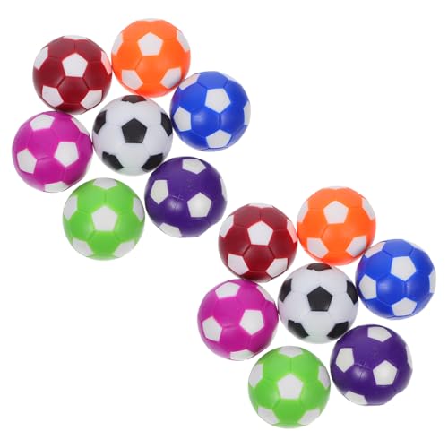Hemobllo 14 Piezas Accesorios para Máquinas De Fútbol Balones De Futbolín De Bolas Pequeñas De Colores para Futbolín De Mesa Juguetes De Fútbol Hemobllo 14 Piezas Accesorios para Máquinas De Fútbol Balones De Futbolín De Bolas Pequeñas De Colores para Futbolín De Mesa Juguetes De Fútbol