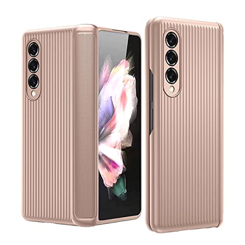 Coque antichoc Galaxy Z Fold 3 protection intégrale avec film or