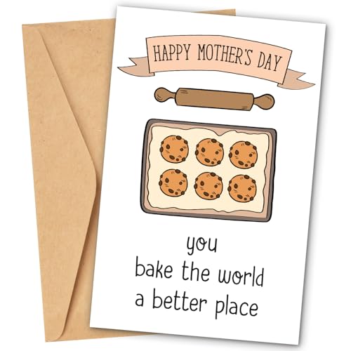 TOKAYEN Happy Mothers Day Cards For Mom From Son, Daughter,