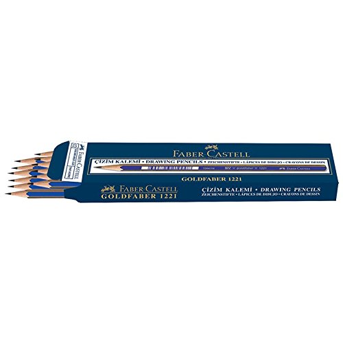 Lápiz Faber Castell Goldfaber 1221 H PZ.12