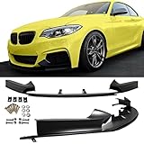  DM Autoteile Sport-Performance Frontspoiler Spoiler passt für F22 F23 M-Paket Stoßstange