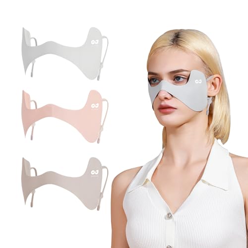 LKMUPNR 3-Pack UPF50+ Cooling Face Masks & Shields