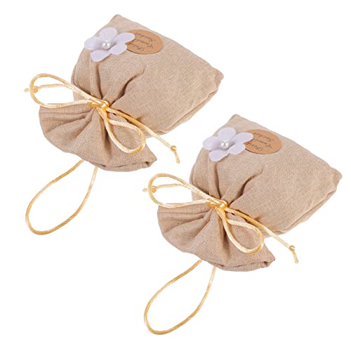 JUMPLAWN 2piezas Unidades Bolsitas Aromáticas Naturales para Armario Bolsa Aromaterapia Colgante Fragancia Duradera para Hogar y Dormitorio