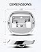 Benlari Tail Light Base Plate Replacement [Part# 68296-99A] Brake Light Bracket Baseplate Mount Fit for Sportster Dyna Road King Electra Glide Heritage Softail Fat Boy 2000-later (Chrome)