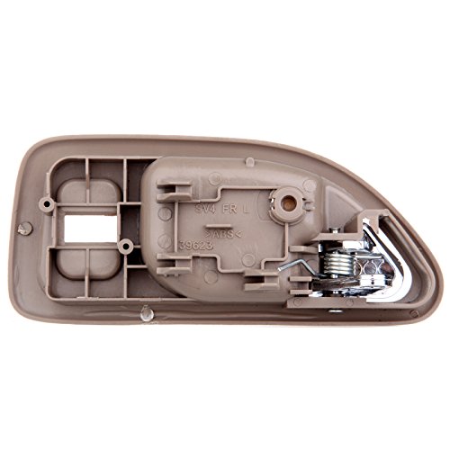 Eccpp Door Handles Interior Inside Inner Front Rear Passenger Driver Side For 1994 1995 1996 1997 For Honda For Accord Chrome Beige(4Pcs) #TOP4