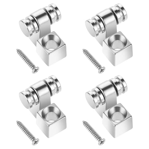 NHPY 4 Piezas Guías de cuerdas de rodillos para guitarra eléctrica, hebilla de cuerda de bola en cabezal de guitarra eléctrica