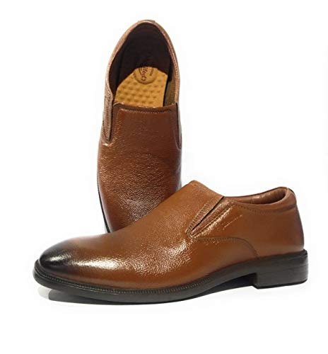 Buy Medifeet MS-7002 Brown Mens Formal 
