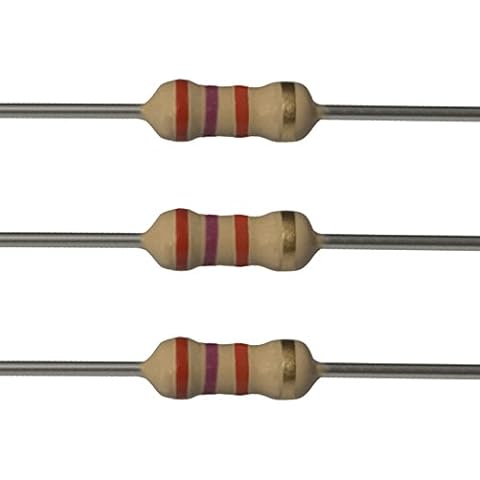 E-Projects 100EP5142K70uk 2.7k Ohm Resistors, 1/4 W, 5% (Pack of 100) Cover