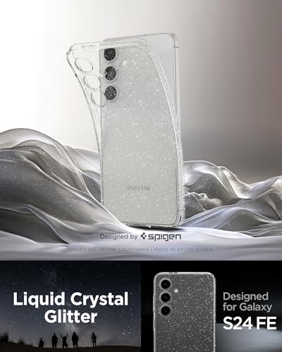 Spigen Liquid Crystal Glitter Designed for Galaxy S24 FE Case (2024) - Crystal Quartz - image 2