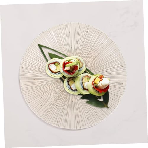 Assiette céramique japonaise rétro pour soupe et pâtes - 8