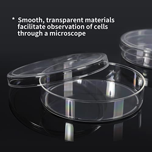 Biologix Plastic Cell Culture Dish, 10 Pack Sterilisation Lab Petri
