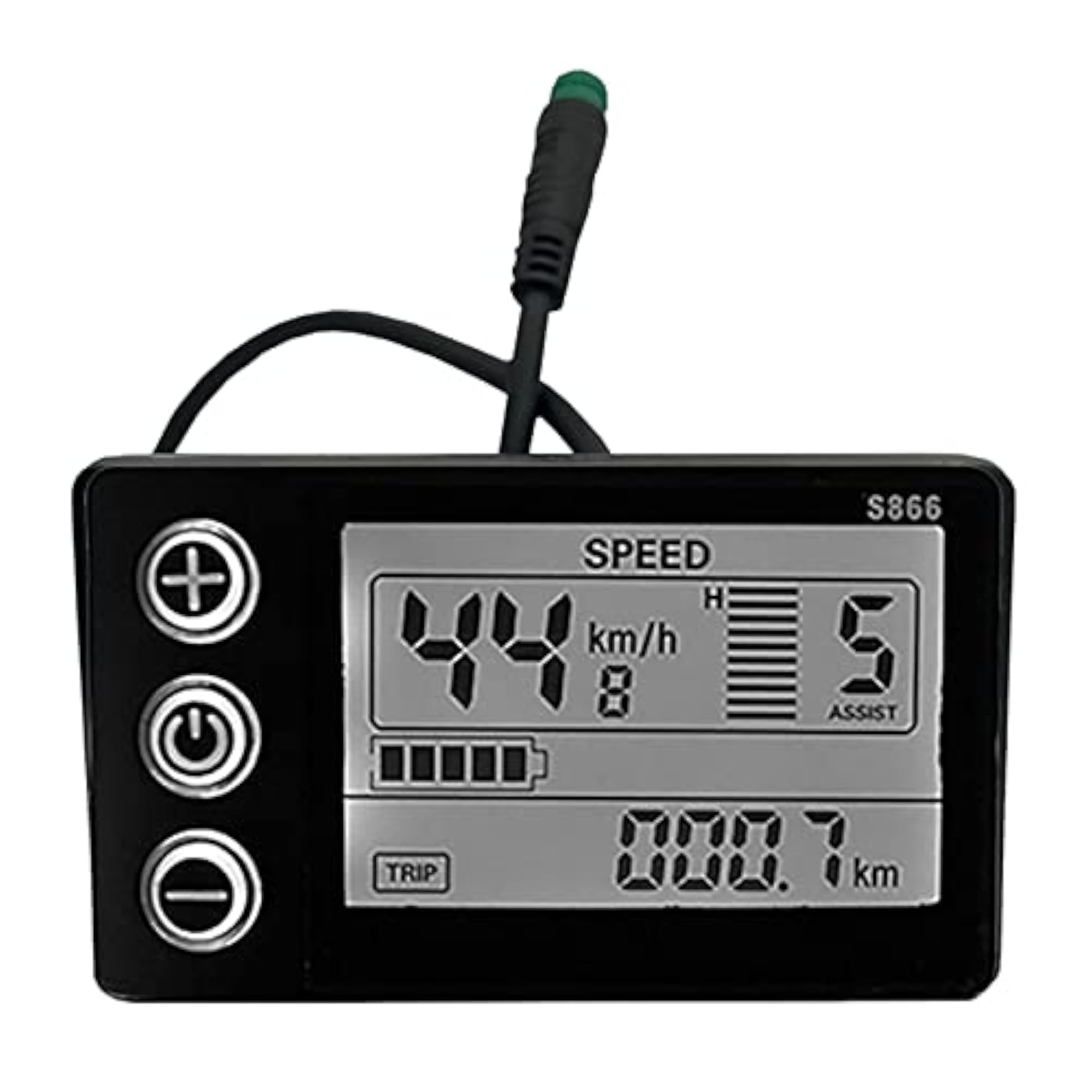 LCD S866 Display Panel Dashboard for Electric Bicycles