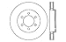 StopTech 128.65100L Sport Cross Drilled Brake Rotor; Front Left