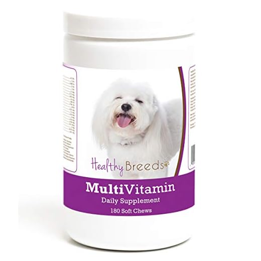 Healthy Breeds Coton de Tulear Multivitamin Soft Chew for Dogs 180 Count